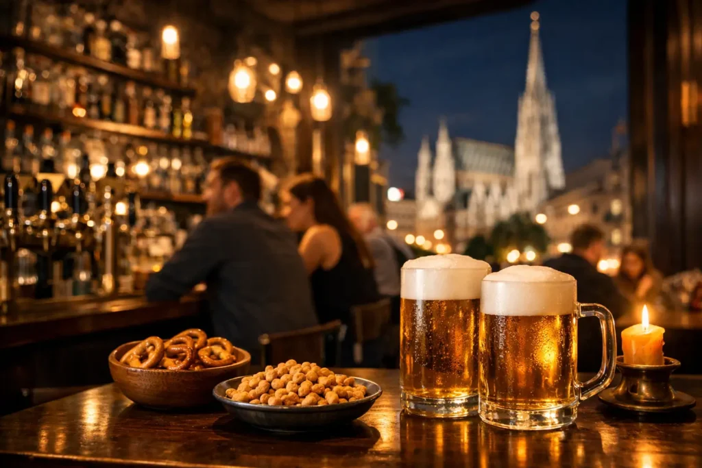 Bier Pub Wien Zentrum für lange Nächte