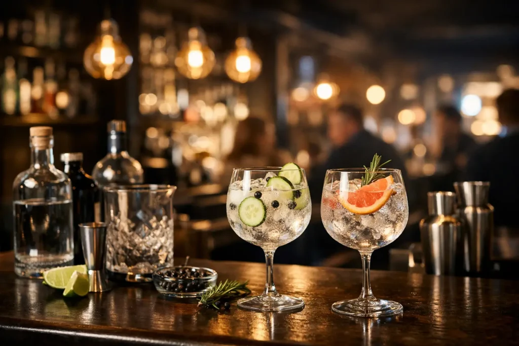 Gin Bar im Bermudadreieck Wien