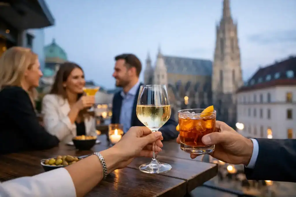 After Work Drinks in der Wiener Innenstadt