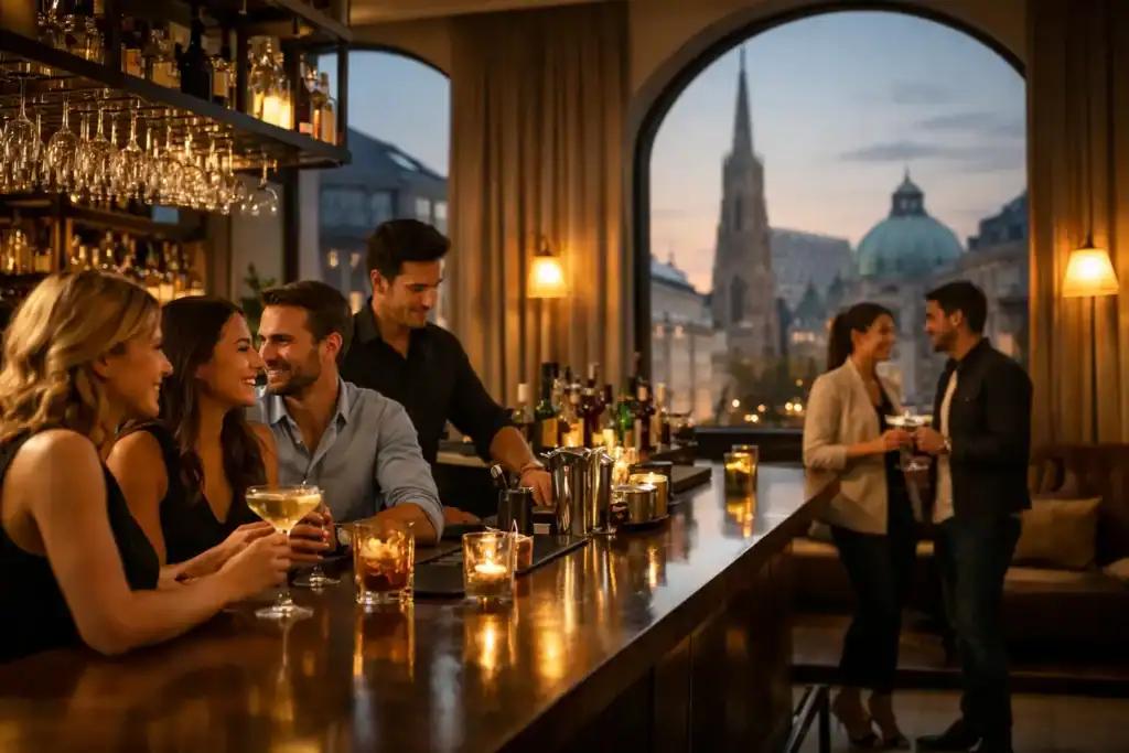 Bar für Freunde im Wien Zentrum