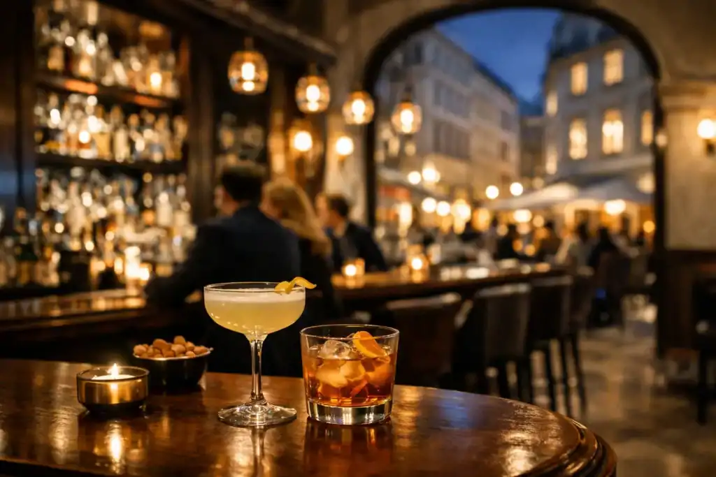 Entspannte Bar im ersten Bezirk finden
