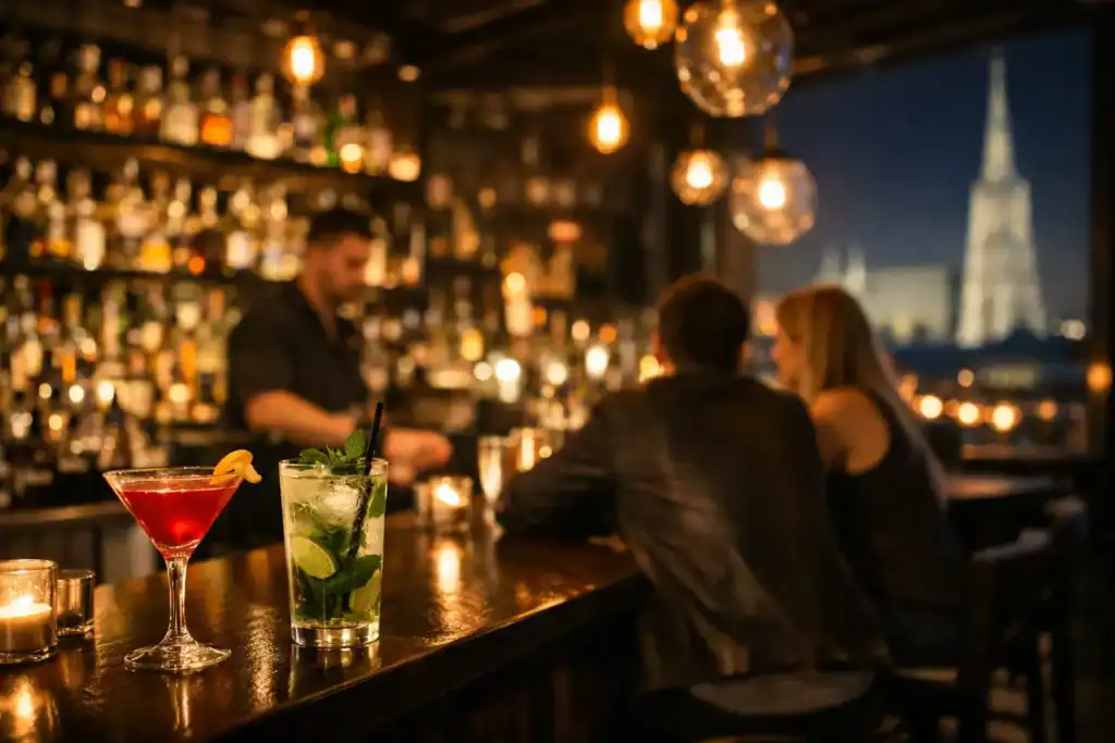 Lange geöffnete Bars in Wien: worauf es ankommt